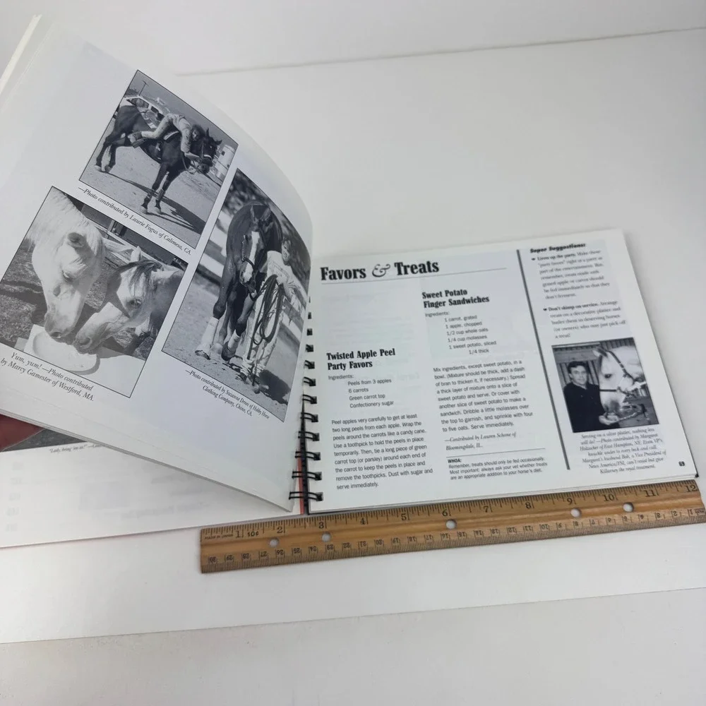 Vtg 2001 Ultimate Guide to Pampering your Horse Hardcover Spiral‎ Bound READ